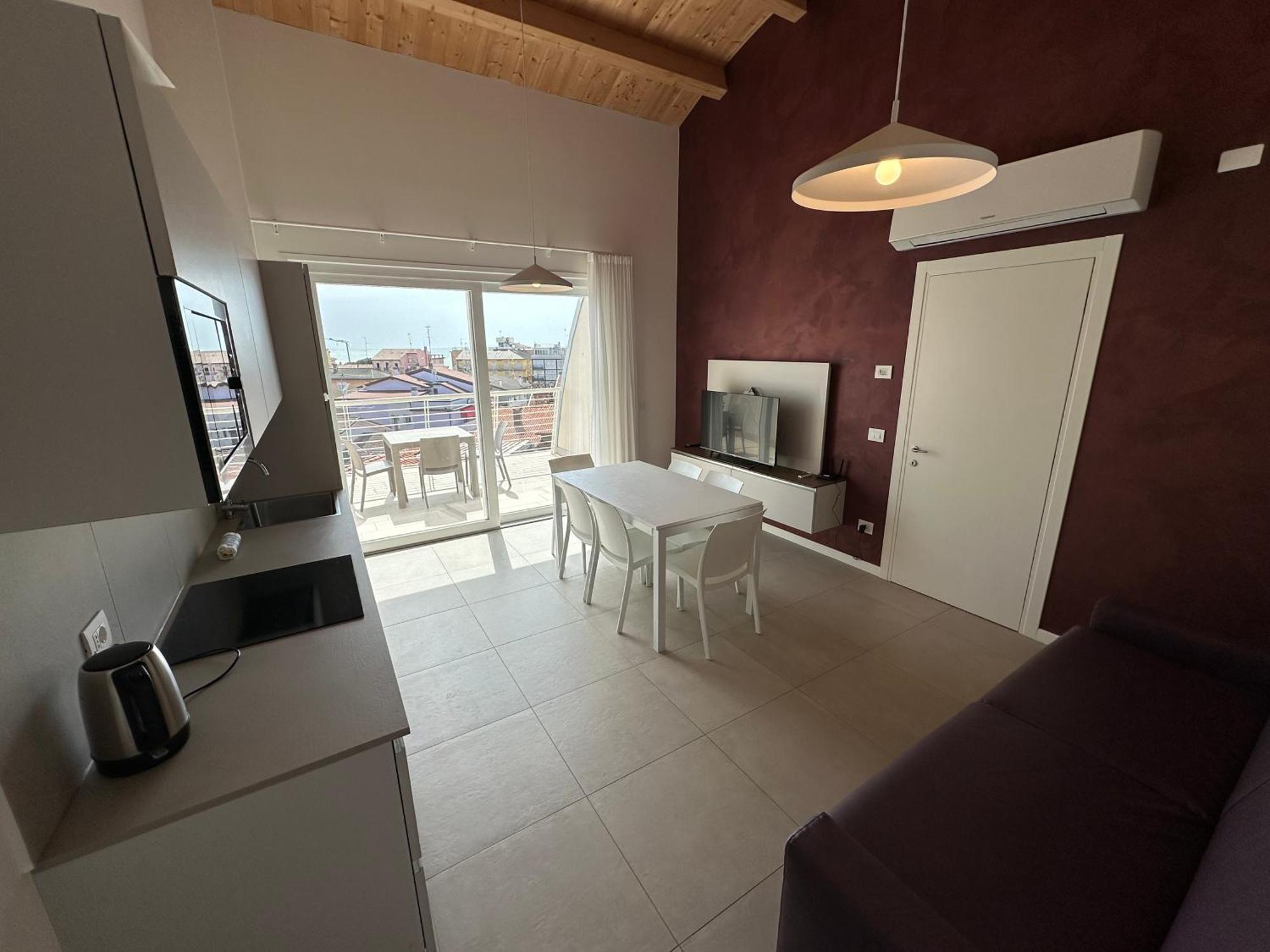 Woody Green Penthouse Sea View - Agenzia Cocal Caorle Extérieur photo
